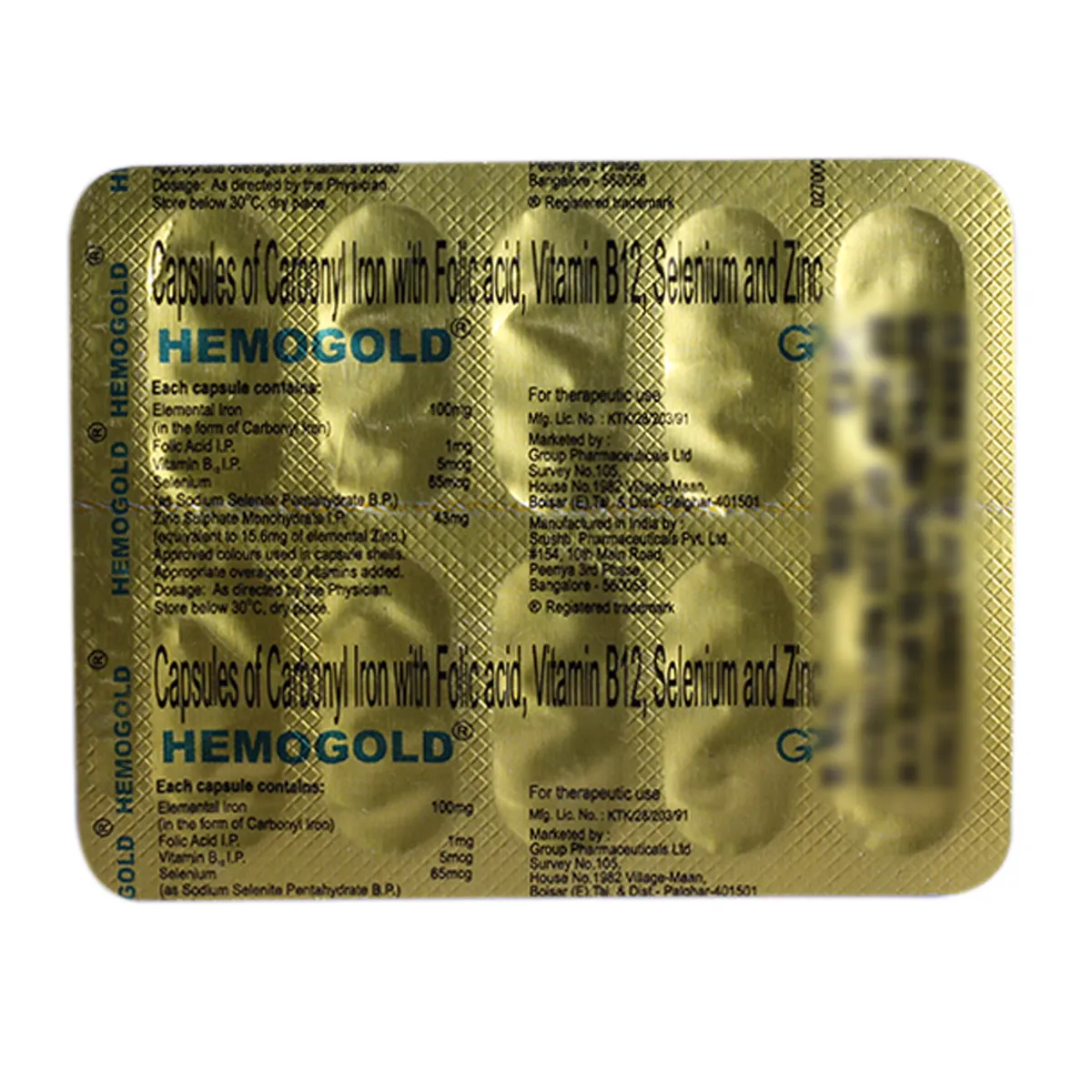 Hemogold Capsule